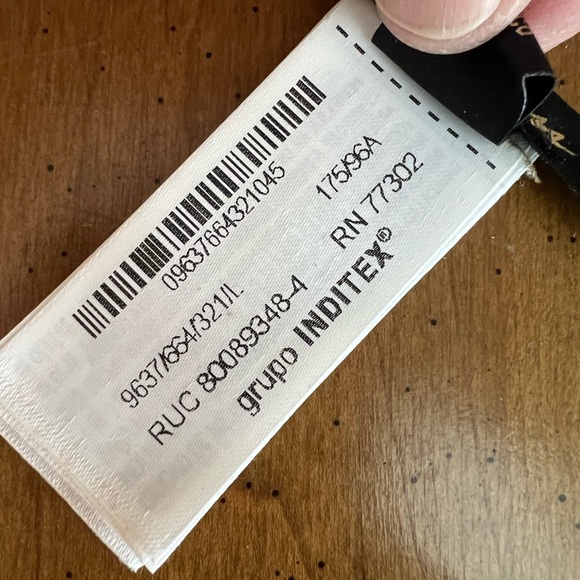 Zara x Kate Moss 100% spun silk halter and scarf Size L - Picture 9 of 14